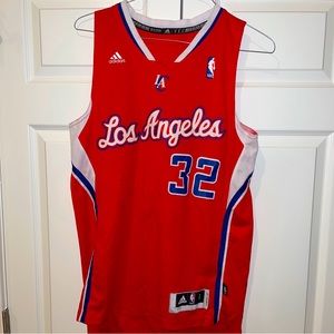 Adidas Mens Sz S Los Angeles Clippers Jersey Blake Griffin #32 NBA Red